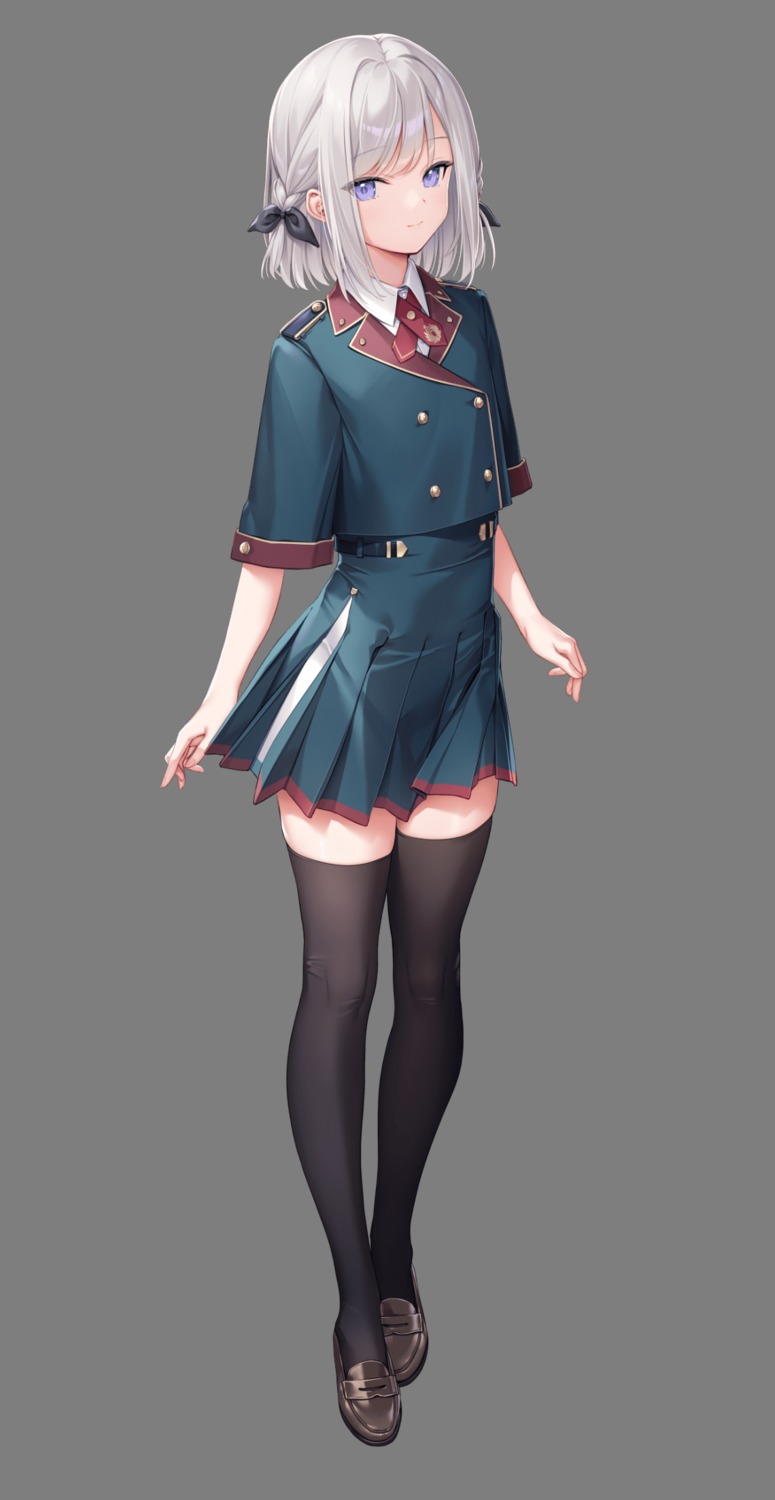 orthros mignon otome sekai no arukikata katagiri yui seifuku thighhighs transparent png trap